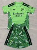 26-27 ARS Green Goalkeeper Kids Soccer Jersey