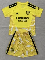 26-27 ARS Yellow Goalkeeper Kids Soccer Jersey