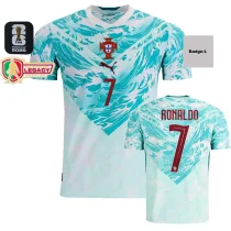 26-27 Portugal Away World Cup Legacy Ronaldo #7 Fans Soccer Jersey