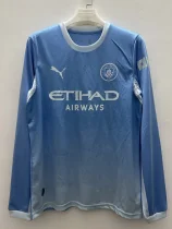 26-27 Man City Home Long Sleeve Soccer Jersey (长袖)