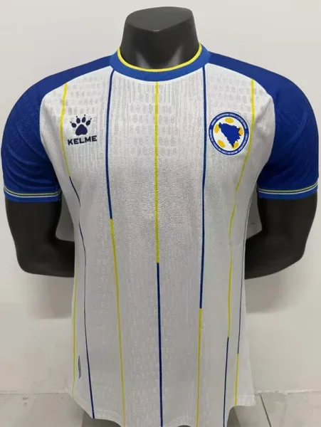 26-27 Bosnia and Herzegovina Away Player Version Soccer Jersey