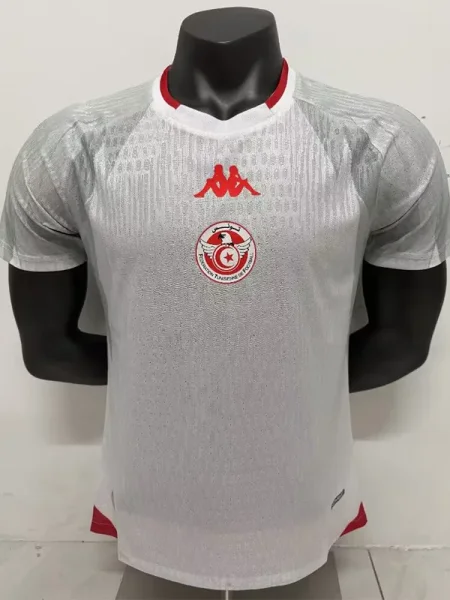 26-27 Tunisia Away Player Version Soccer Jersey