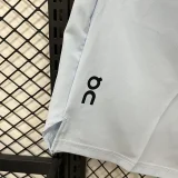D629 ON Light blue Casual Short Pants