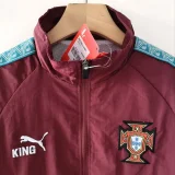 26-27 Portugal Red Windbreaker