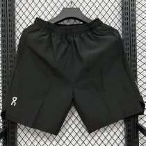 D629 ON Black Casual Short Pants