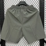 D629 ON Gray Green Casual Short Pants