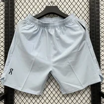 D629 ON Light blue Casual Short Pants
