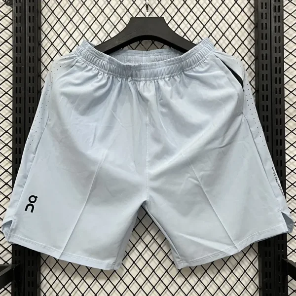 D629 ON Light blue Casual Short Pants