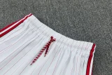 25-26 Man Utd White red Training Short Suit