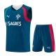 26-27 Portugal Lake blue Tank top and shorts suit