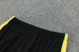 26-27 Brazil Black Half Pull Tracksuit (半拉链)