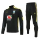 26-27 Brazil Black Half Pull Tracksuit (半拉链)