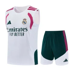 26-27 RMA White Tank top and shorts suit