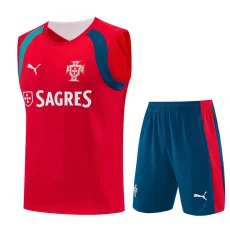 26-27 Portugal Red Tank top and shorts suit