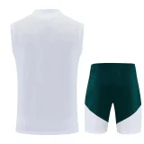 26-27 RMA White Tank top and shorts suit