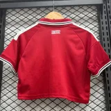 26-27 Man Utd Home Women Cheerleader Shirt (女啦啦短袖)