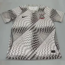 26-27 Corinthians Grey Goalkeeper Soccer Jersey
