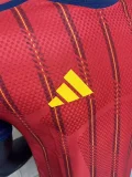 26-27 Spain Home 2 Stars Player Version Soccer Jersey (带2颗星)