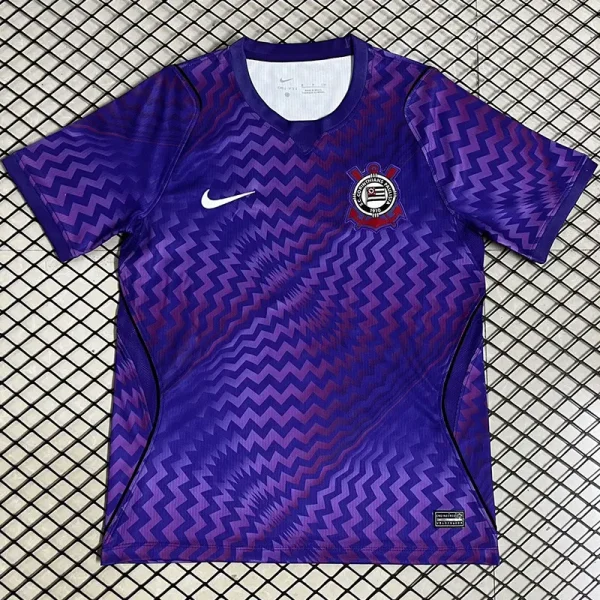 26-27 Corinthians Purple Goalkeeper Soccer Jersey