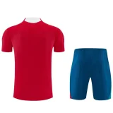 26-27 Portugal Red Training Short Suit