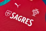 26-27 Portugal Red Training Short Suit