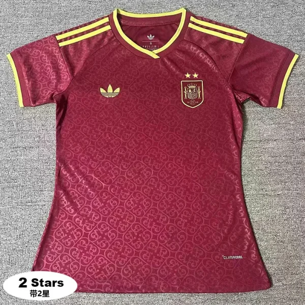 26-27 Spain Third Women Soccer Jersey (女)(带2星)
