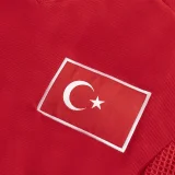2002 Turkey Home Retro Soccer Jersey