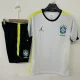 26-27 Brazil Jordan White Training Short Suit
