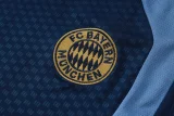 26-27 Bayern Royal blue Tank top and shorts suit #D26041