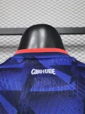 26-27 Cape Verde Home Player Version Soccer Jersey