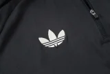 26-27 Germany Black Half Pull Tracksuit #B26058(半拉链)