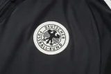 26-27 Germany Black Half Pull Tracksuit #B26058(半拉链)