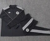 26-27 Germany Black Half Pull Tracksuit #B26058(半拉链)