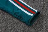 26-27 Mexico Green Half Pull Tracksuit #B26051(半拉链)