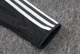 26-27 Germany Black Half Pull Tracksuit #B26058(半拉链)