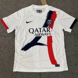 25-26 PSG Away Have 2 Stars Champions of Europe 26 Fans Soccer Jersey