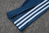 26-27 Italy Light blue Half Pull Tracksuit #B26060(半拉链)
