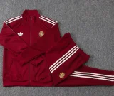 26-27 Spain Brown Red Kids Jacket Tracksuit #E26047(童装)