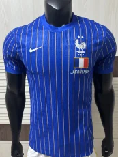 26-27 France Blue Player Version Training shirts