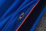 26-27 France Fancy blue Half Pull Tracksuit #B26042(半拉链)