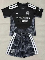 26-27 ARS Black Goalkeeper Kids Soccer Jersey