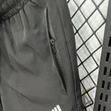 D631 AD Black Casual Short Pants