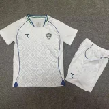 26-27 Uzbekistan Away Kids Soccer Jersey