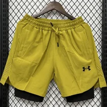D630 UA Yellow Casual Short Pants