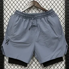 D632 ON Light blue Casual Short Pants