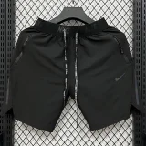 D630 NK Black Casual Short Pants