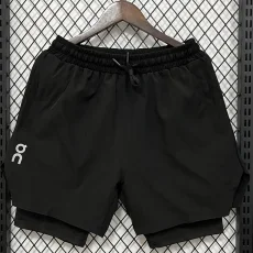 D632 ON Black Casual Short Pants