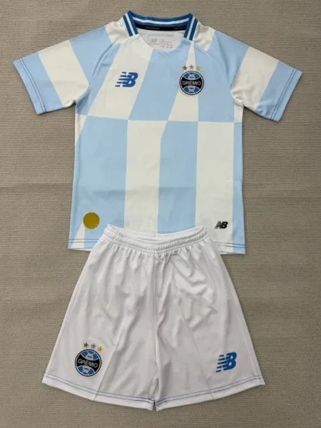 26-27 Gremio Away Kids Soccer Jersey