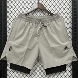 D631 AD Gray Casual Short Pants