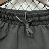 D632 ON Black Casual Short Pants